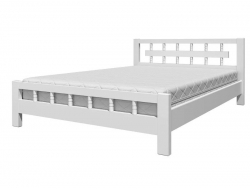 Кровать Натали-5 1600 Белый античный