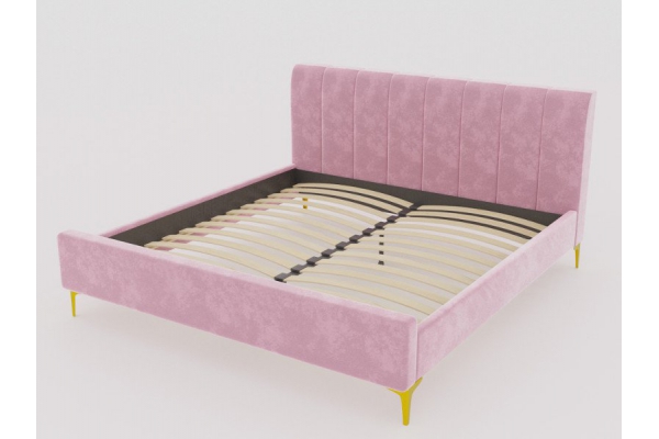 Кровать Рошаль 1600 розовый