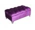 Банкетка с каретной стяжкой Ингола 18 фиолетовый