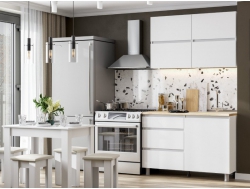 Кухонный гарнитур КГ Токио Серия 3 1200 белый