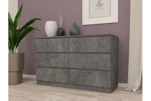 Комод Модерн М6-2 Каспий темный (2к)